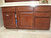 Grained Base Cabinet